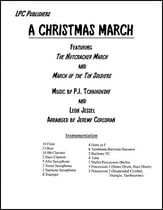A Christmas March Concert Band sheet music cover